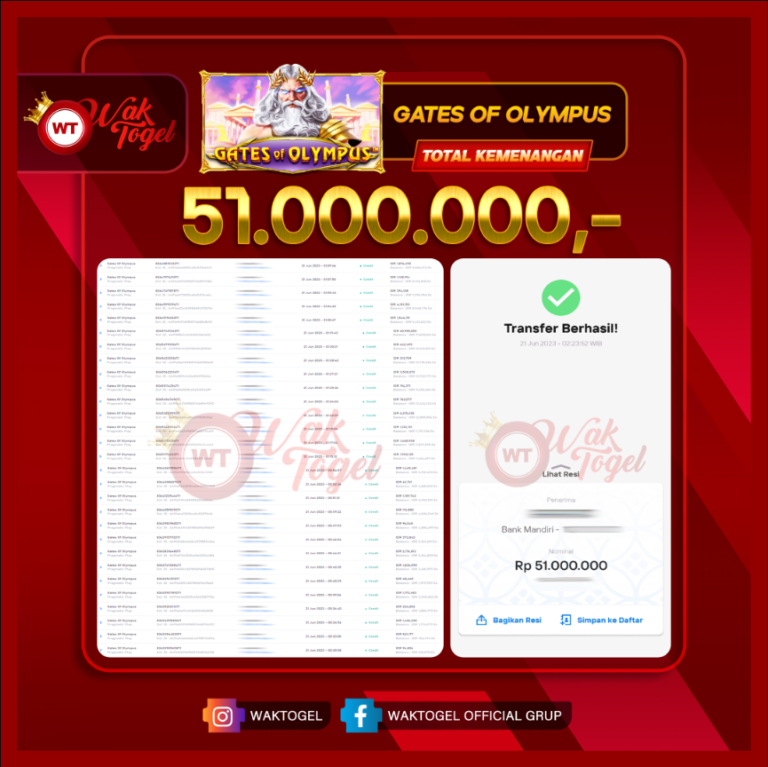 BUKTI PEMBAYARAN SLOT WAKTOGEL