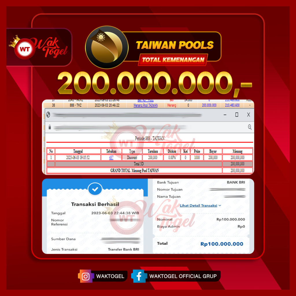 BUKTI PEMBAYARAN TAIWAN WAKTOGEL