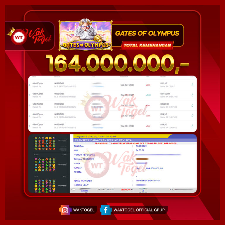 BUKTI PEMBAYARAN SLOT WAKTOGEL