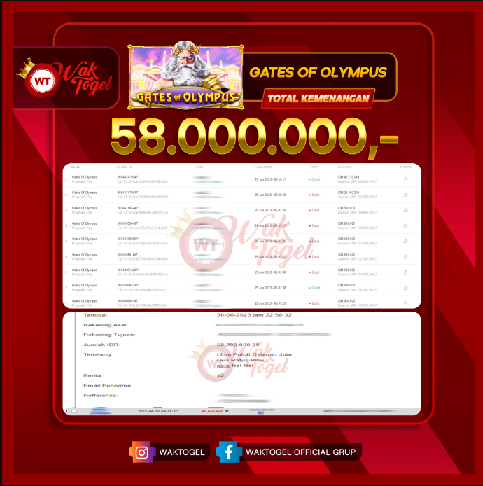 BUKTI PEMBAYARAN SLOT WAKTOGEL