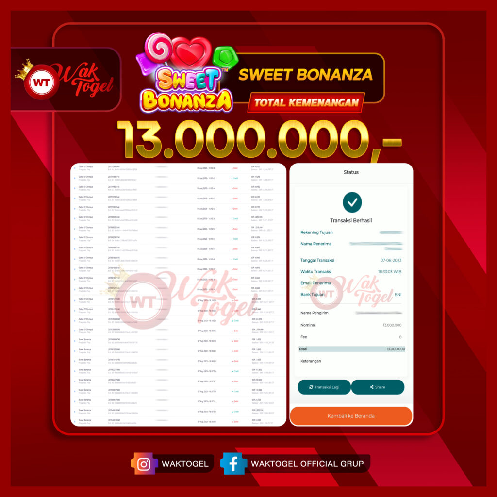 BUKTI PEMBAYARAN SLOT WAKTOGEL