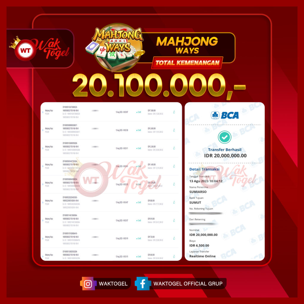 BUKTI PEMBAYARAN SLOT WAKTOGEL