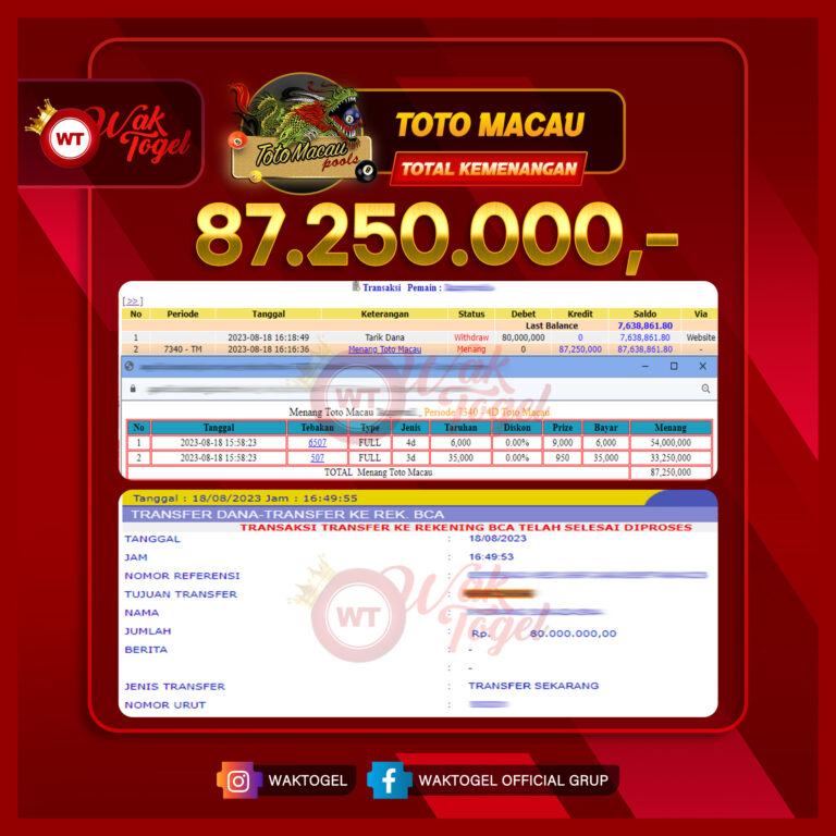 BUKTI PEMBAYARAN TOTOMACAU WAKTOGEL