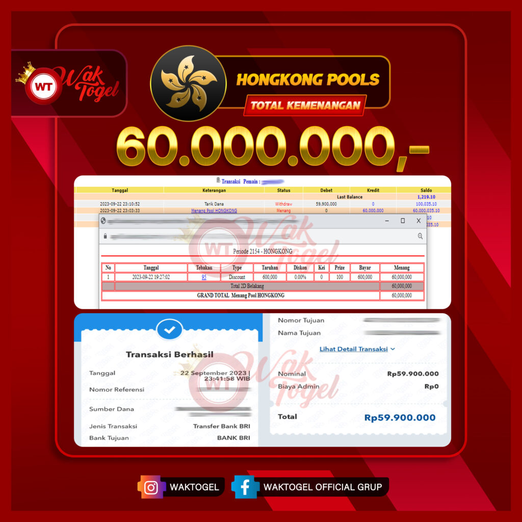 BUKTI PEMBAYARAN HONGKONG WAKTOGEL