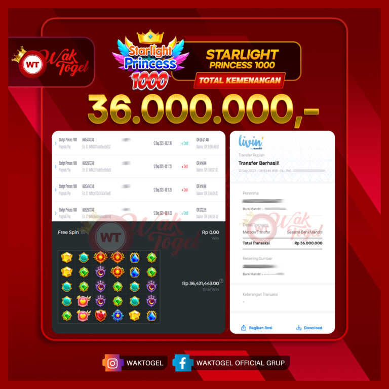 BUKTI PEMBAYARAN SLOT WAKTOGEL