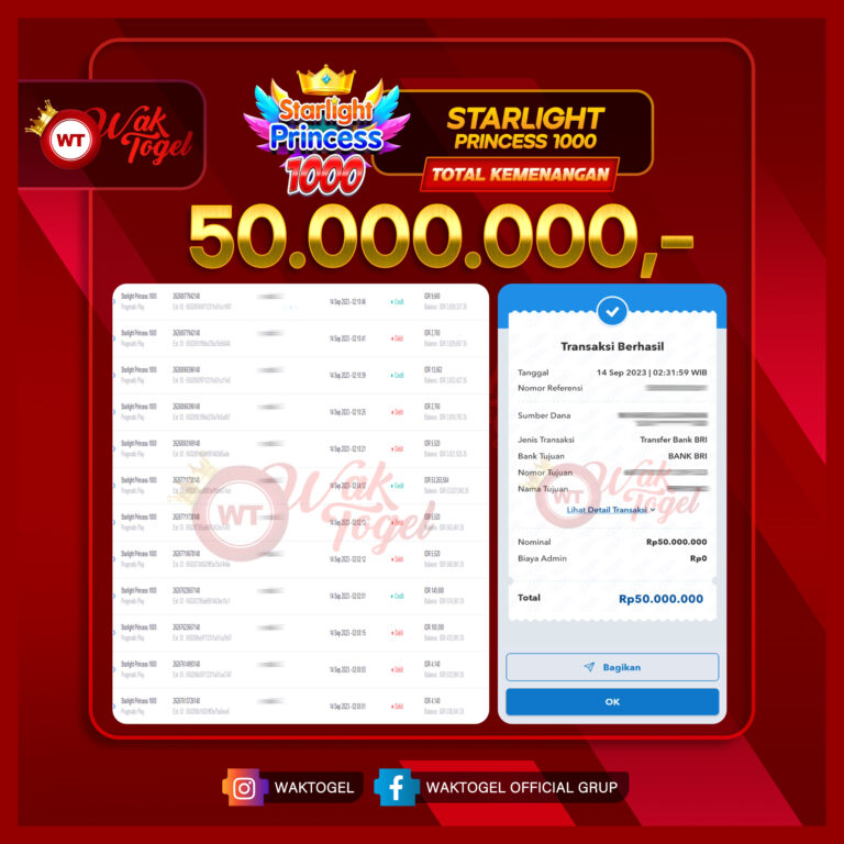 BUKTI PEMBAYARAN SLOT WAKTOGEL