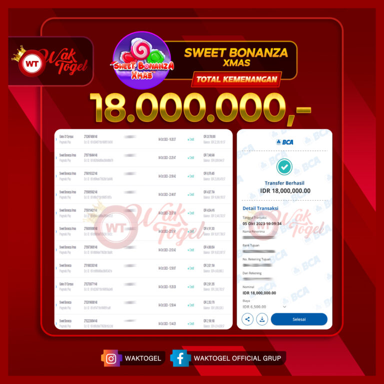 BUKTI PEMBAYARAN SLOT WAKTOGEL