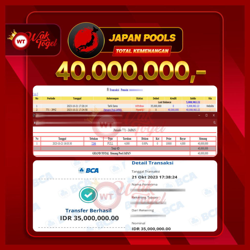 BUKTI PEMBAYARAN JAPAN WAKTOGEL