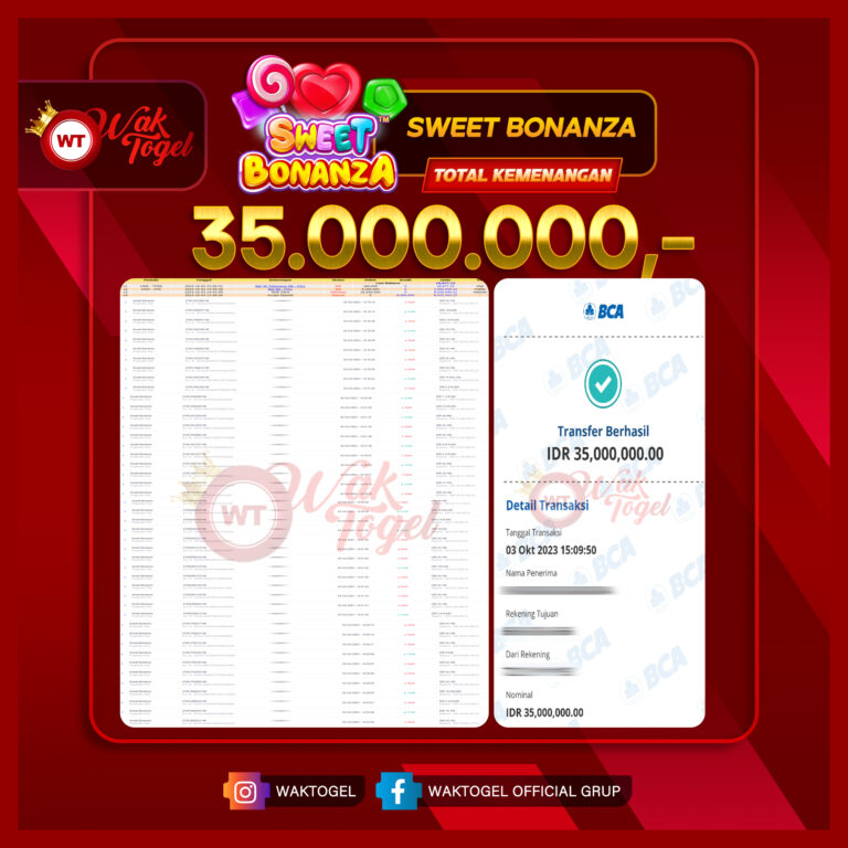 BUKTI PEMBAYARAN SLOT WAKTOGEL