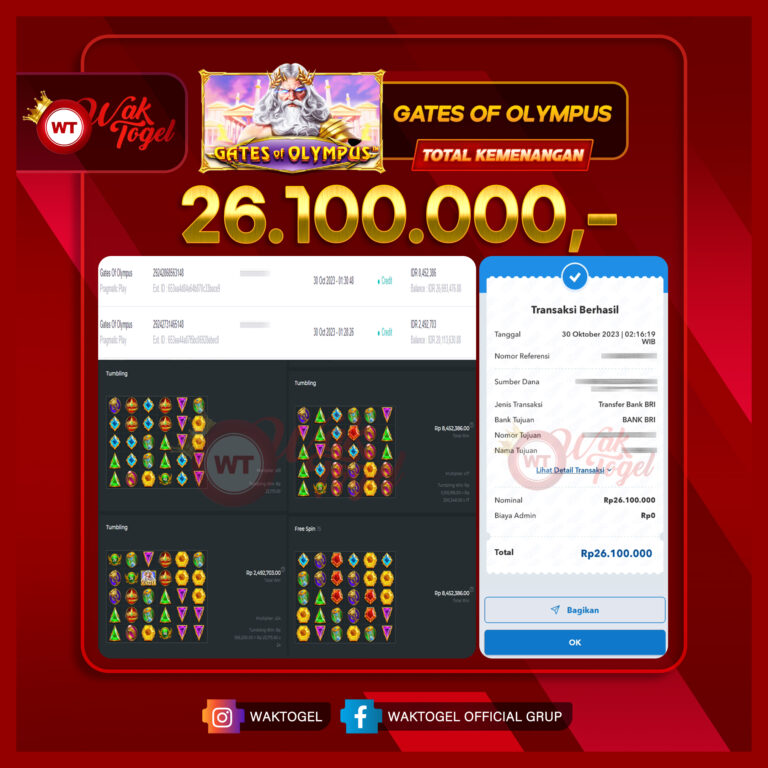 BUKTI PEMBAYARAN SLOT WAKTOGEL