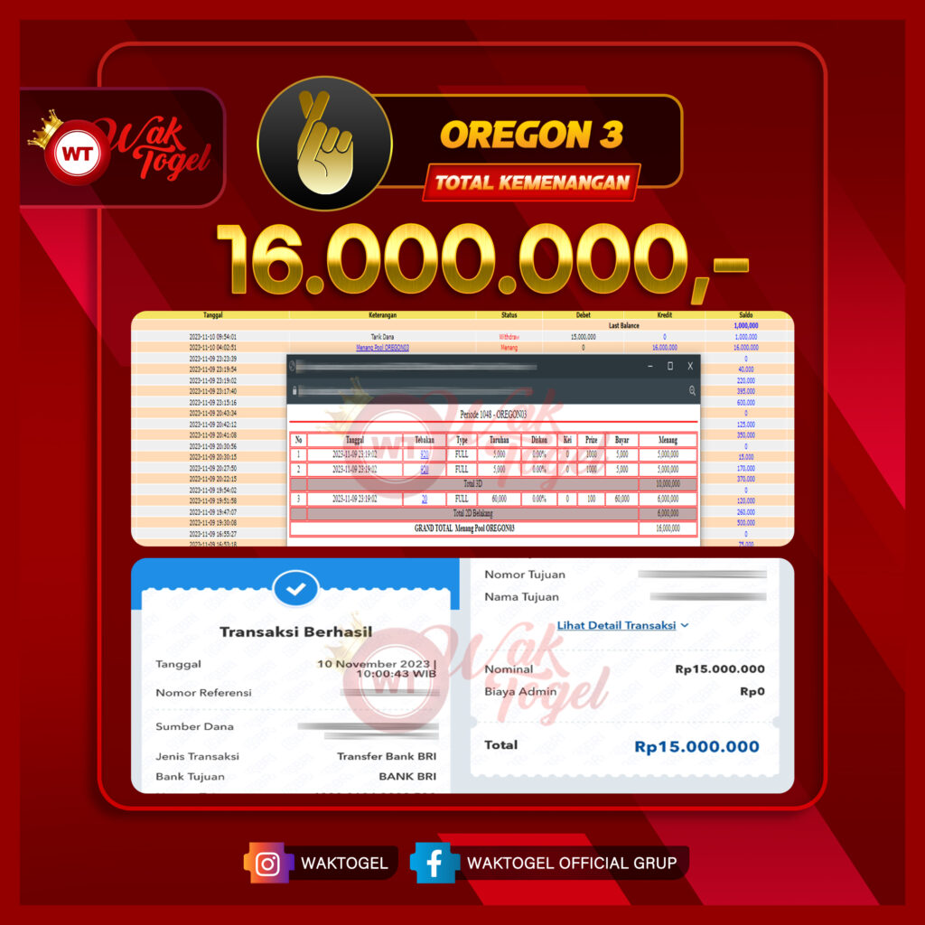 BUKTI PEMBAYARAN OREGON 3 WAKTOGEL