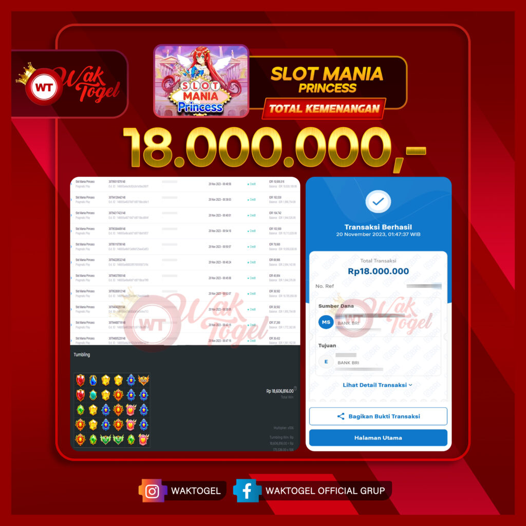 BUKTI PEMBAYARAN SLOT WAKTOGEL