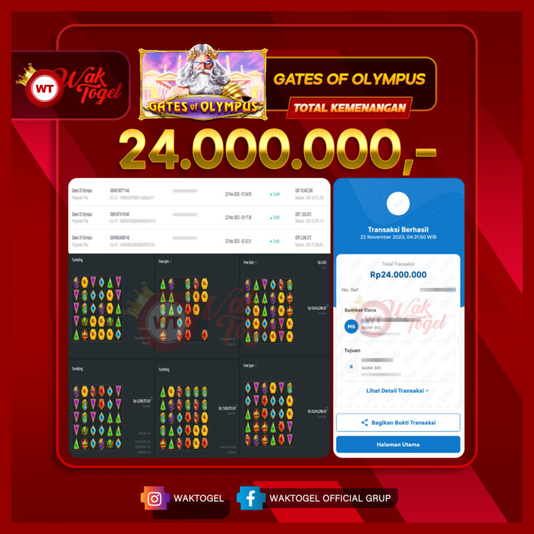 BUKTI PEMBAYARAN SLOT WAKTOGEL