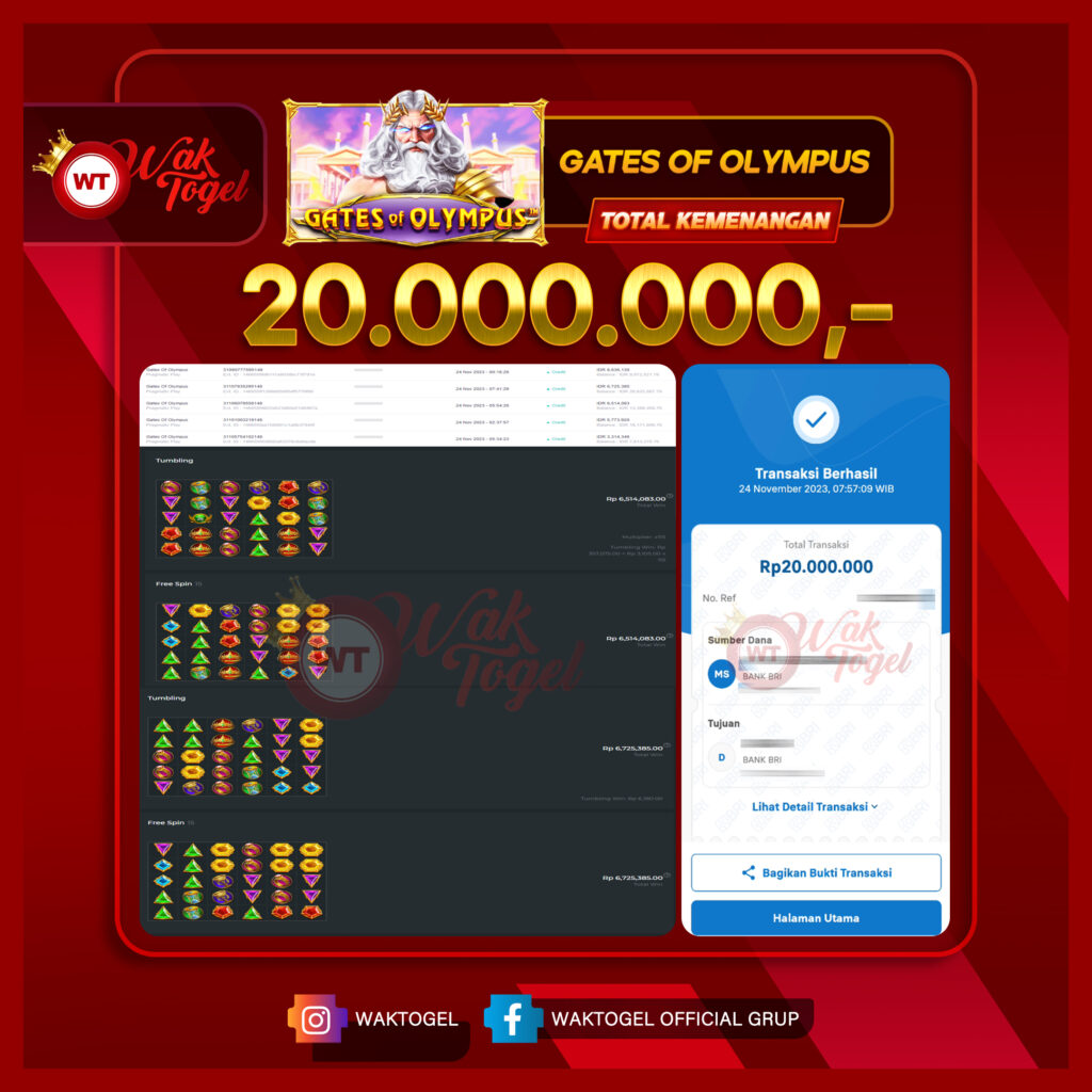 BUKTI PEMBAYARAN SLOT WAKTOGEL