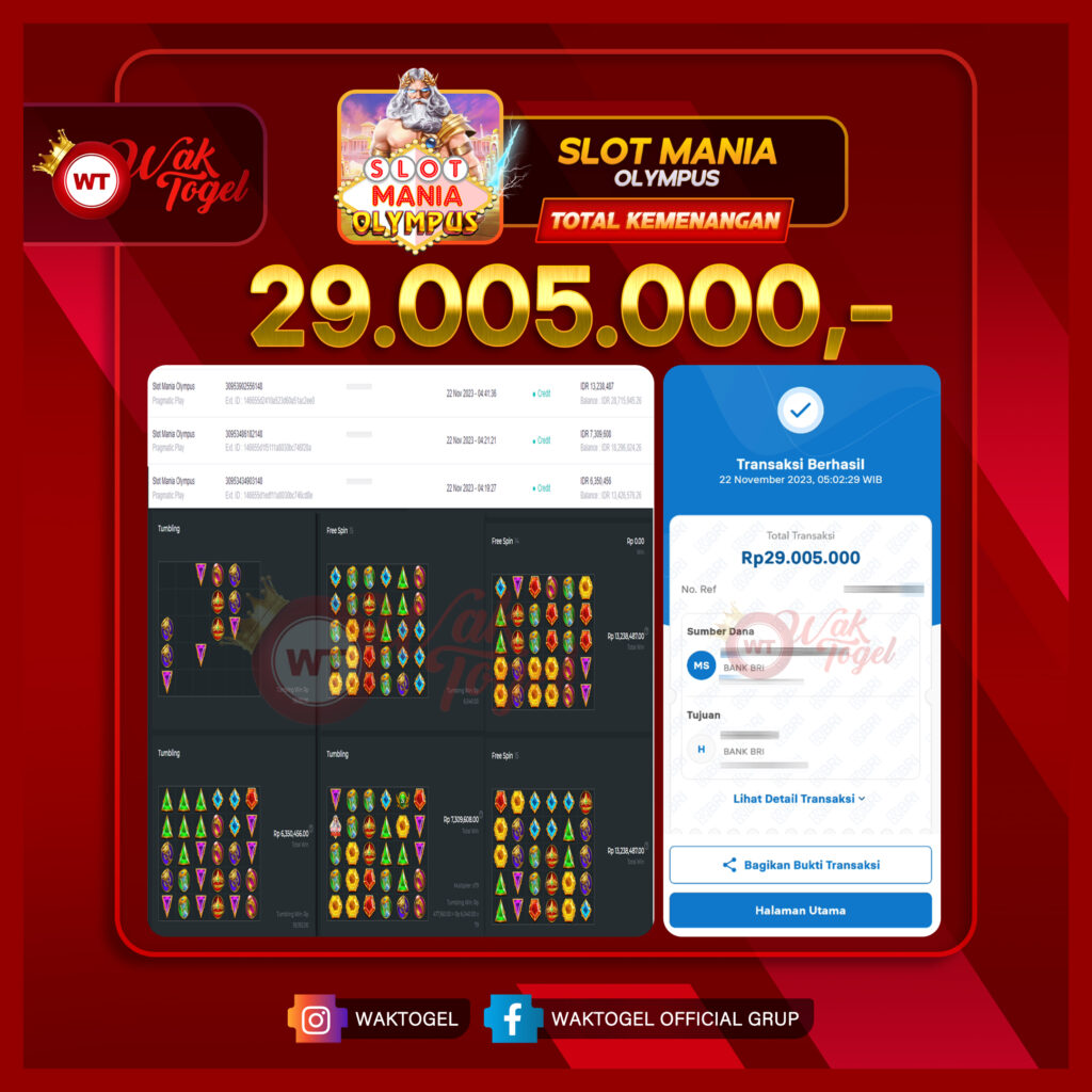 BUKTI PEMBAYARAN SLOT WAKTOGEL