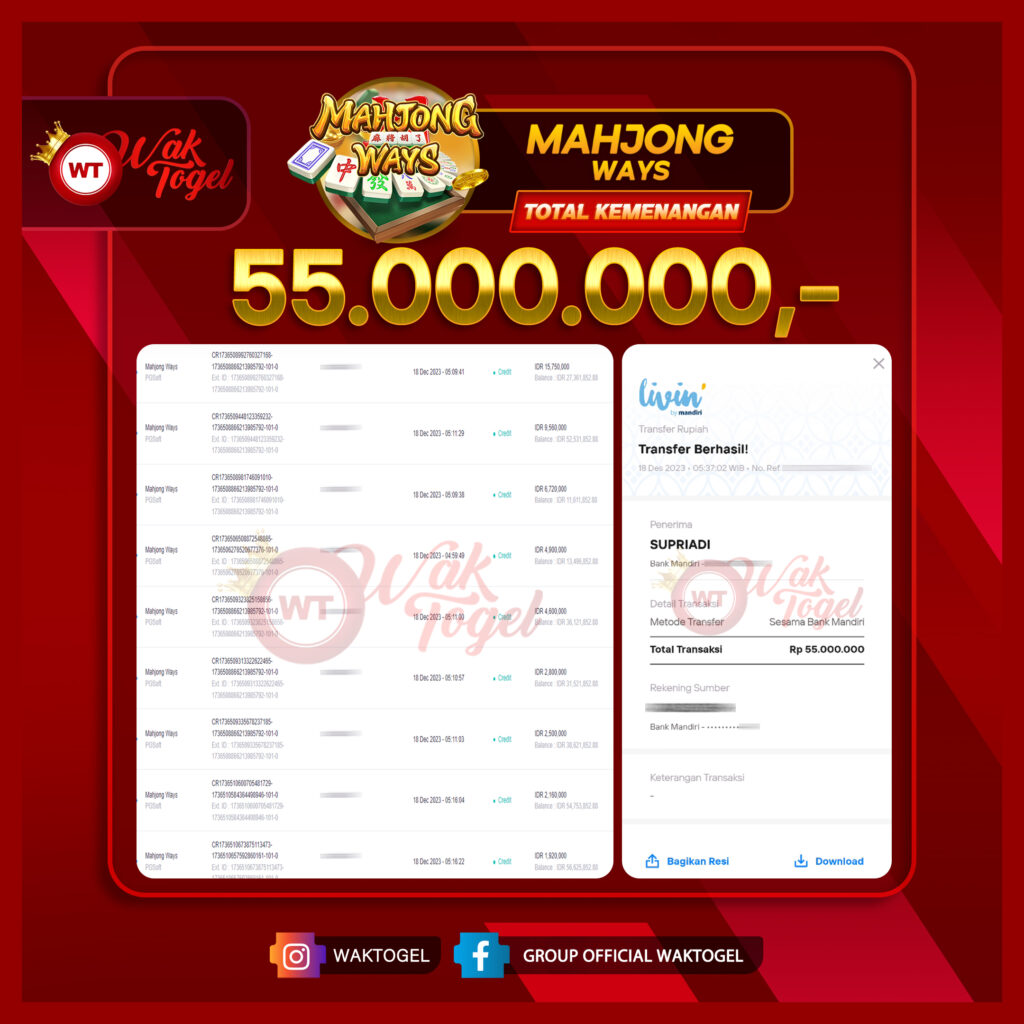 BUKTI PEMBAYARAN SLOT WAKTOGEL