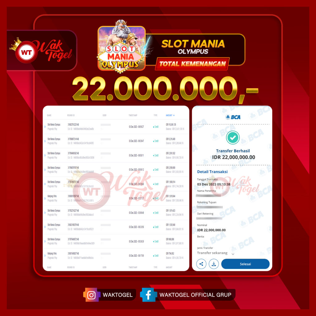 BUKTI PEMBAYARAN SLOT WAKTOGEL