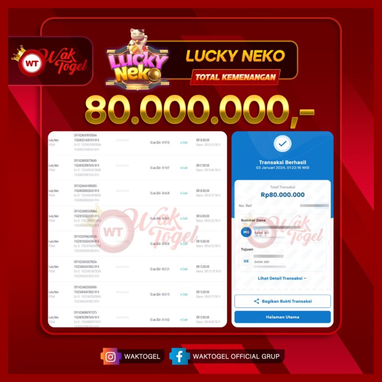 BUKTI PEMBAYARAN SLOT WAKTOGEL