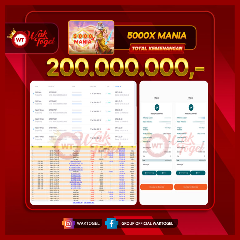 BUKTI PEMBAYARAN SLOT WAKTOGEL