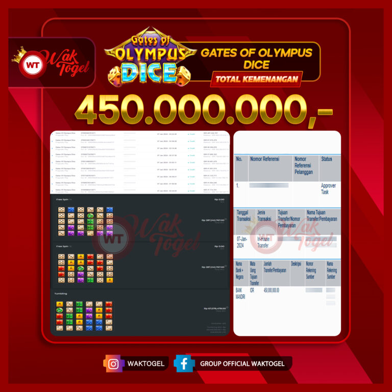 BUKTI PEMBAYARAN SLOT WAKTOGEL