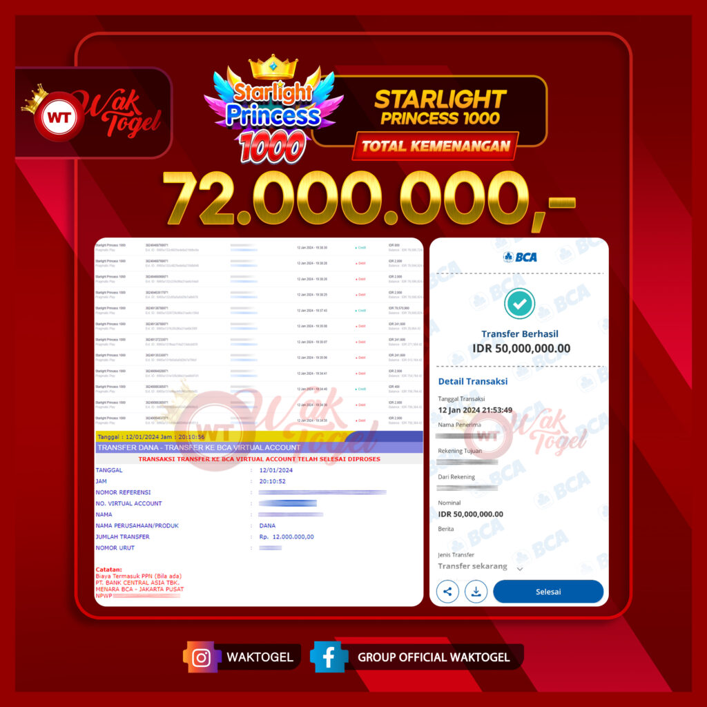 BUKTI PEMBAYARAN SLOT WAKTOGEL