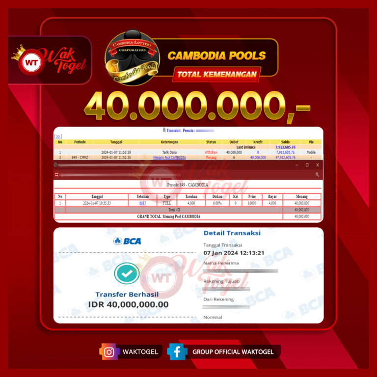 BUKTI PEMBAYARAN CAMBODIA WAKTOGEL