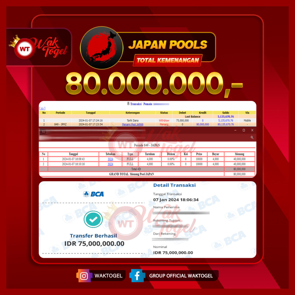 BUKTI PEMBAYARAN JAPAN WAKTOGEL