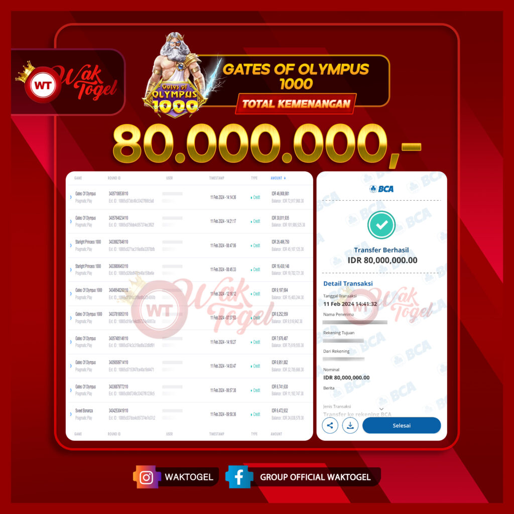 BUKTI PEMBAYARAN SLOT WAKTOGEL