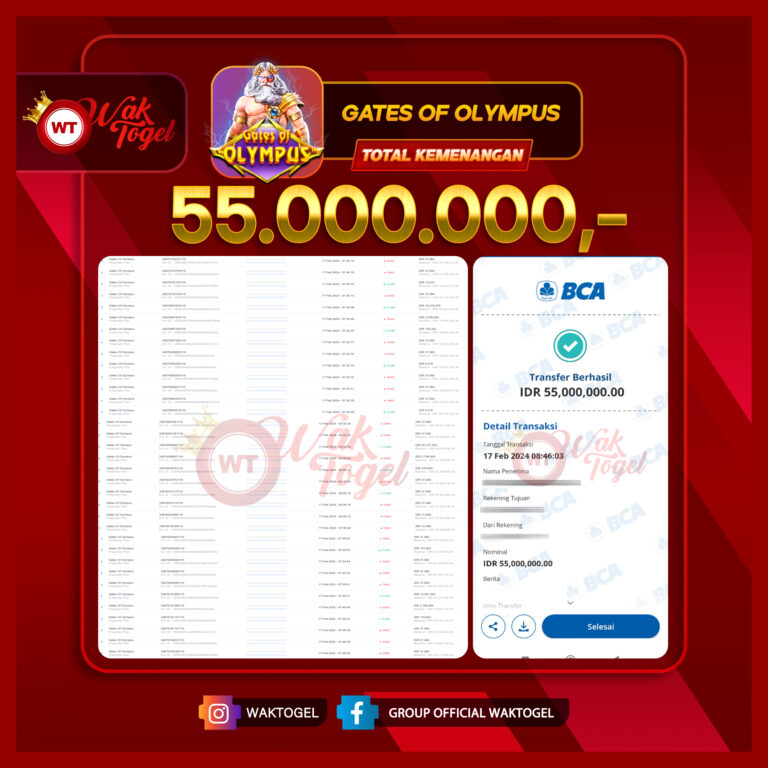 BUKTI PEMBAYARAN SLOT WAKTOGEL