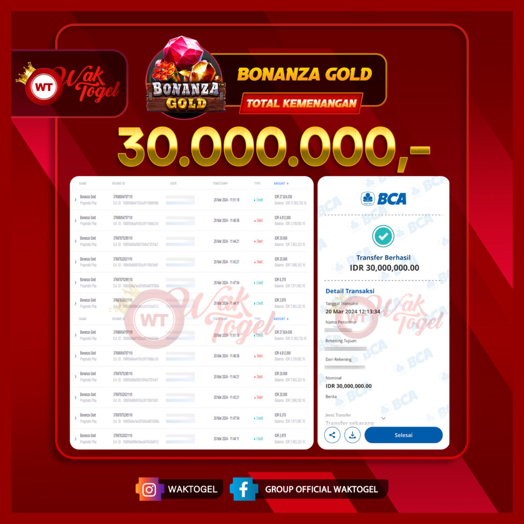 BUKTI PEMBAYARAN SLOT WAKTOGEL