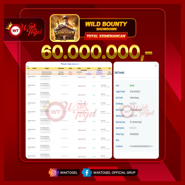 BUKTI PEMBAYARAN SLOT WAKTOGEL