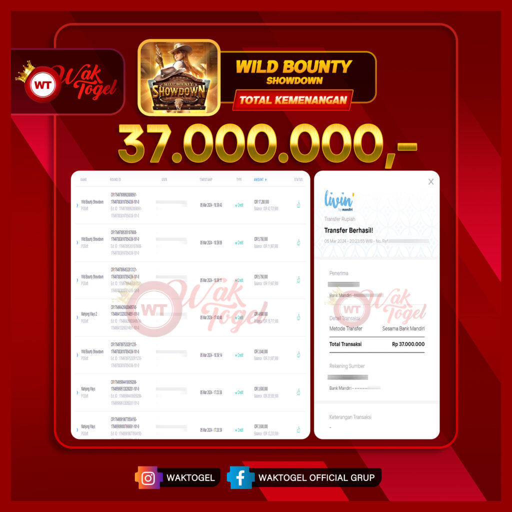 BUKTI PEMBAYARAN SLOT WAKTOGEL