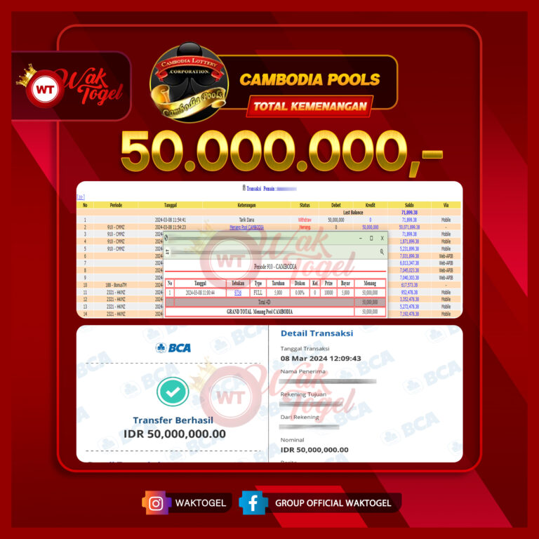 BUKTI PEMBAYARAN CAMBODIA WAKTOGEL