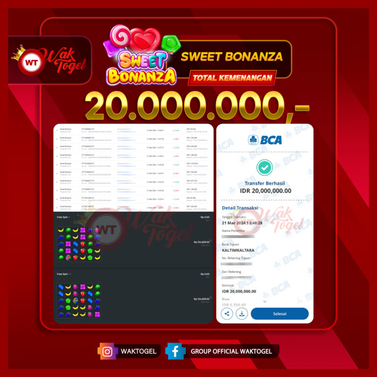 BUKTI PEMBAYARAN SLOT WAKTOGEL