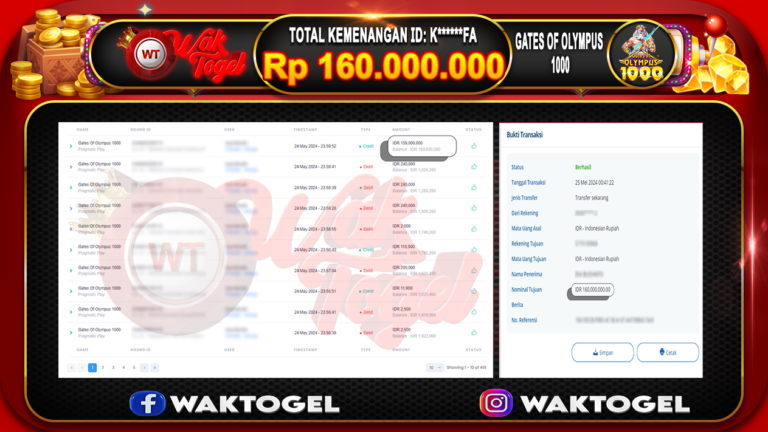 BUKTI PEMBAYARAN SLOT WAKTOGEL