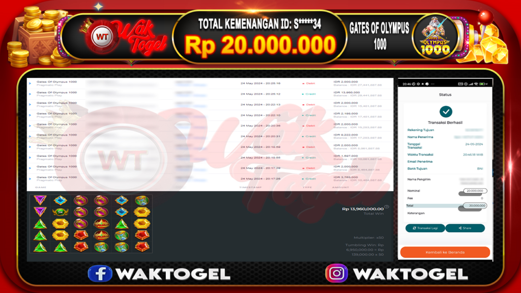 BUKTI PEMBAYARAN SLOT WAKTOGEL