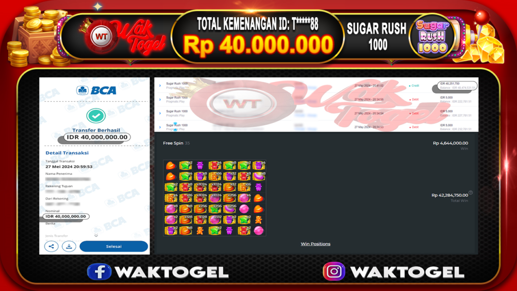 BUKTI PEMBAYARAN SLOT WAKTOGEL