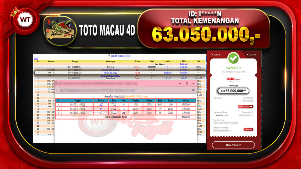 BUKTI PEMBAYARAN TOTOMACAU WAKTOGEL