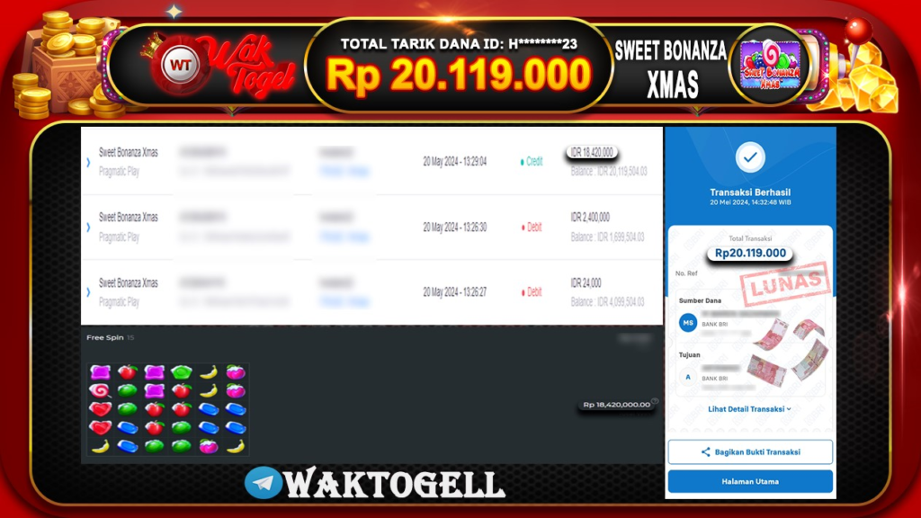 BUKTI PEMBAYARAN SLOT WAKTOGEL