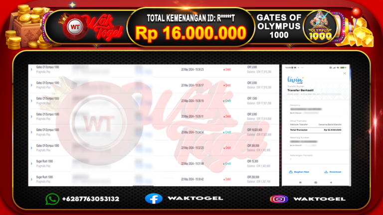 BUKTI PEMBAYARAN SLOT WAKTOGEL