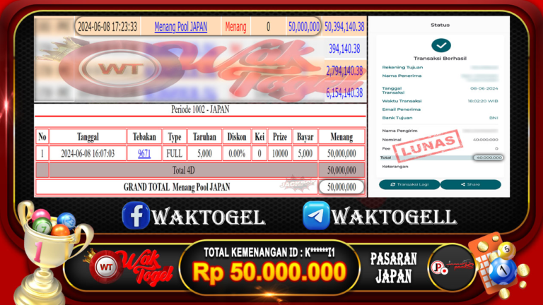 BUKTI PEMBAYARAN JAPAN WAKTOGEL