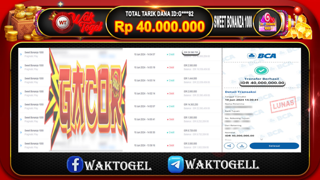 BUKTI PEMBAYARAN SLOT WAKTOGEL