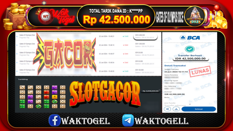 BUKTI PEMBAYARAN SLOT WAKTOGEL