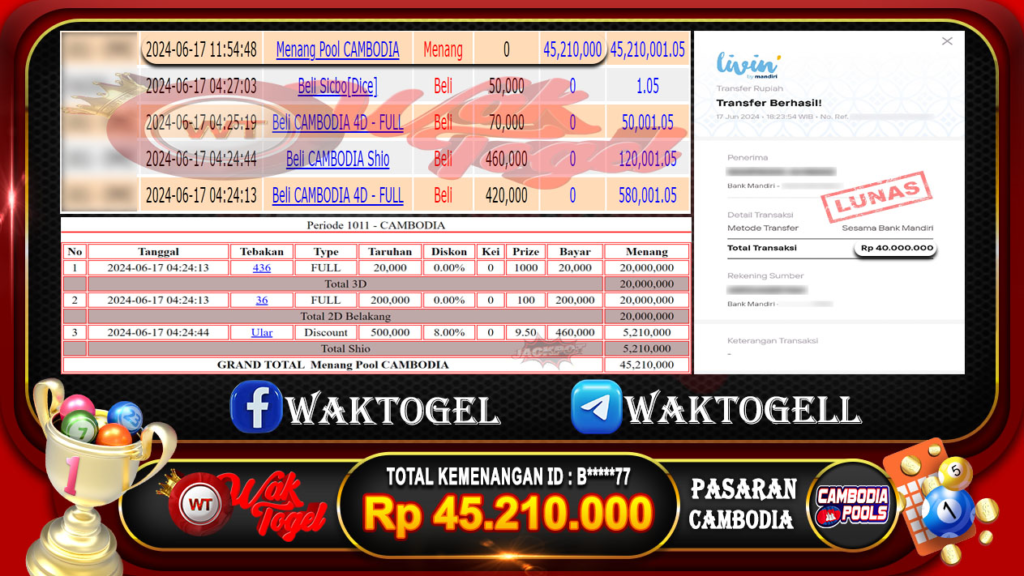 BUKTI PEMBAYARAN CAMBODIA WAKTOGEL