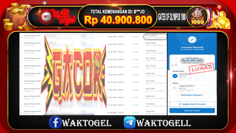 BUKTI PEMBAYARAN SLOT WAKTOGEL