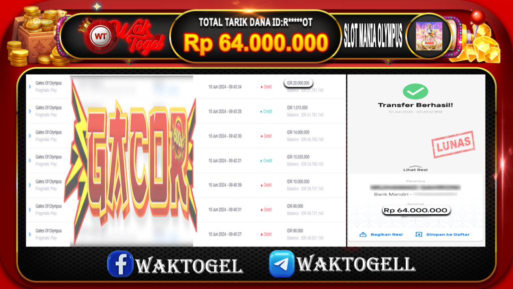 BUKTI PEMBAYARAN SLOT WAKTOGEL