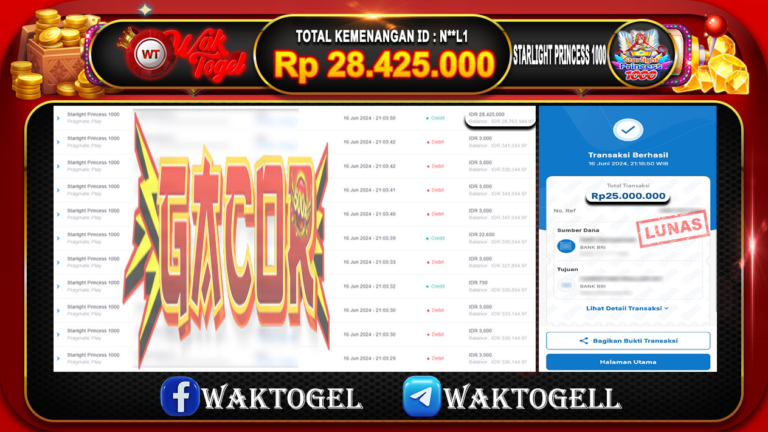 BUKTI PEMBAYARAN SLOT WAKTOGEL