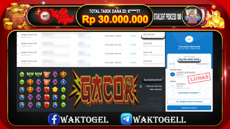 BUKTI PEMBAYARAN SLOT WAKTOGEL