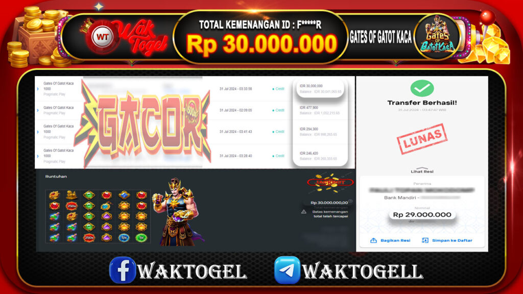 BUKTI PEMBAYARAN SLOT WAKTOGEL