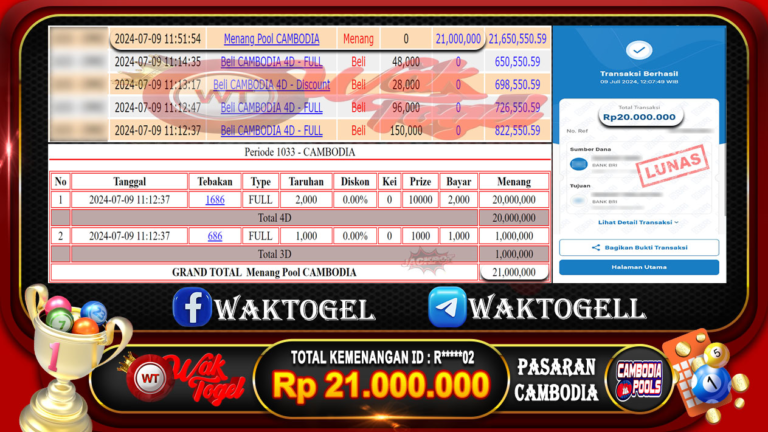 BUKTI PEMBAYARAN CAMBODIA WAKTOGEL